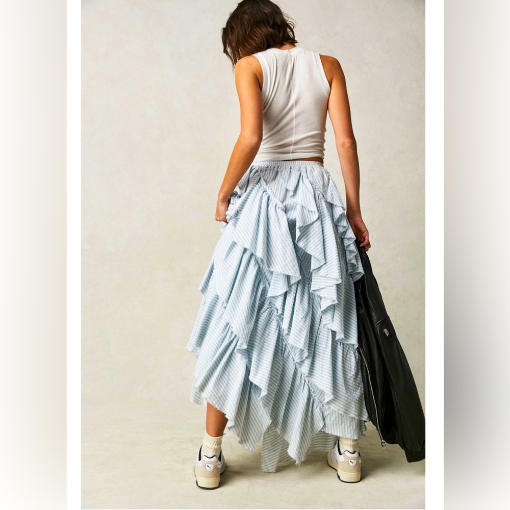 Free People Rock The Runway Maxi Skirt